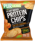 Purlicious Plant Based Protein Chips with Collagen and Hyaluronic Acid - SALTED CARAMEL