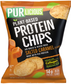 Purlicious Plant Based Protein Chips with Collagen and Hyaluronic Acid - SALTED CARAMEL